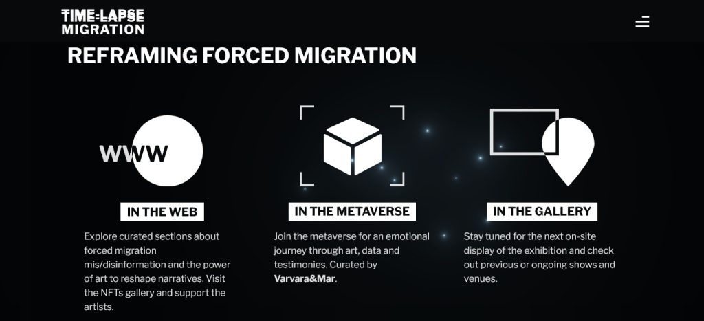 "Time-lapse migration": dipingere una nuova vita nel Metaverso
