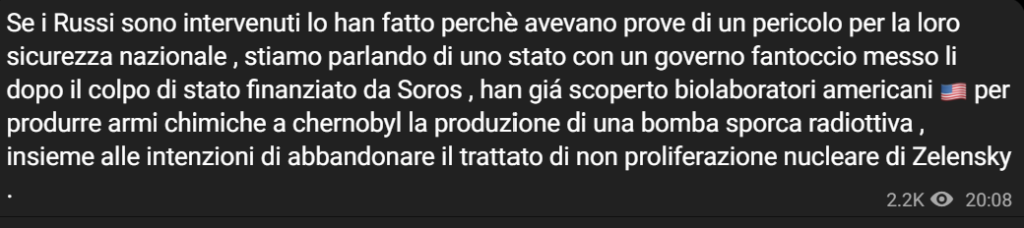 La propaganda russa sulla “bomba sporca” è nata prima della guerra