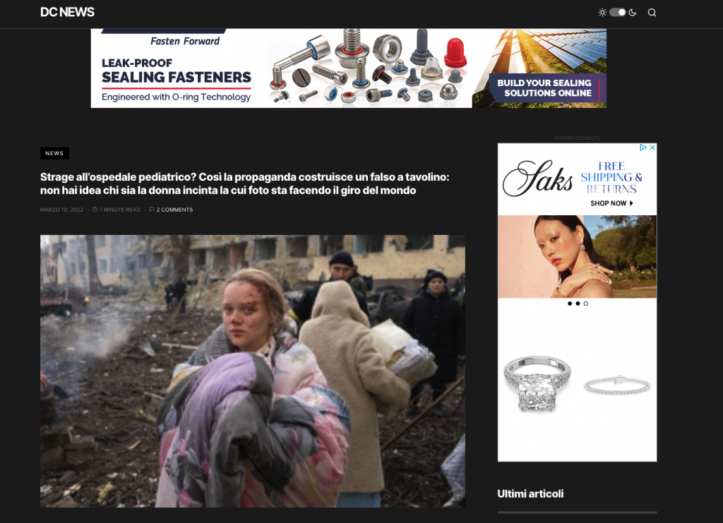 Dopo un anno di guerra, il numero di siti che hanno pubblicato disinformazione russa foraggiati dalla pubblicità “programmatica” occidentale è triplicato