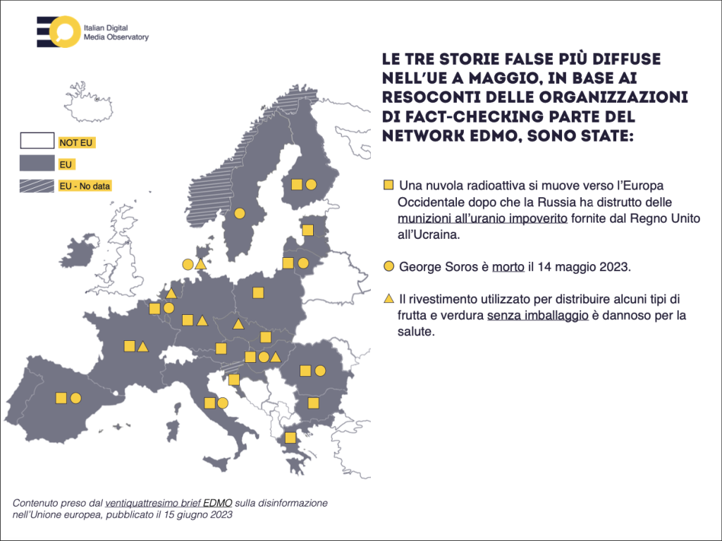 disinformazione maggio 2023